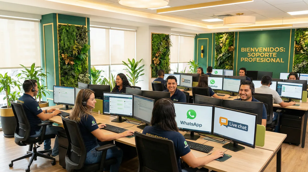 Equipo de soporte al cliente CampeonBet App - Atención en español 24/7